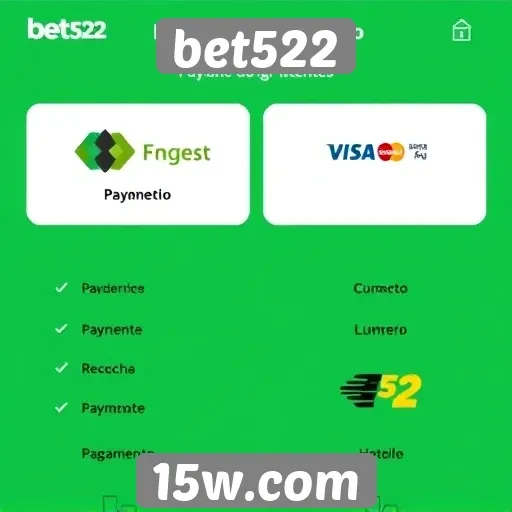 Métodos de pagamento disponíveis no bet522